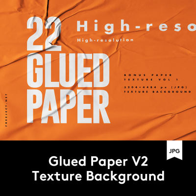 Glued Paper Textures 褶皱墙贴胶贴海报纸纹理素材 B2020052501