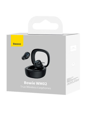 蓝牙耳机，BASEUS/倍思 WM02+智能数显款，超长续航