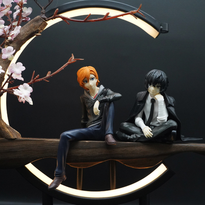 文豪野犬太宰治中原中也黑之时代动漫二次元周边手办摆件模型公仔