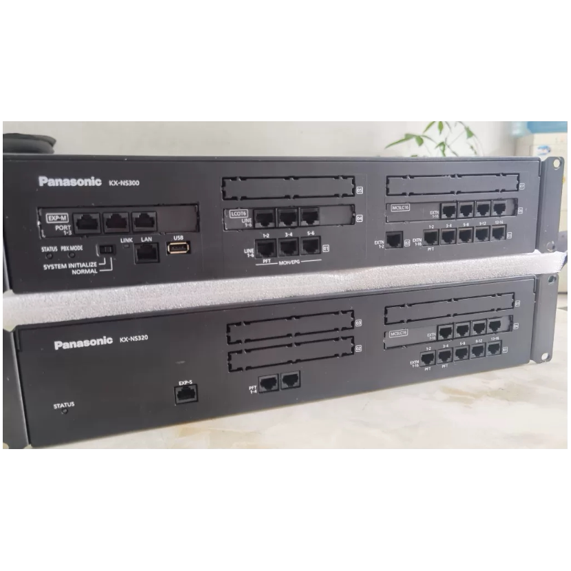 松下KX-NS300 电话交换机 6进 拖  外线 56 64 72 80 88 96 分机