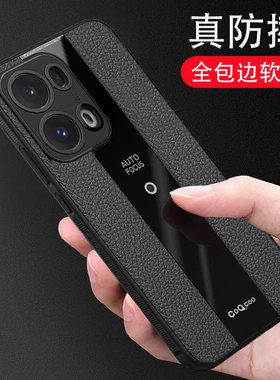 适用opporeno13手机壳新款软硅胶男款opporeo13pro摄像头全包oppo黑色0pp0reno13高端外壳opreno13保护壳防摔