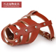 万达防咬真皮宠物嘴套 金毛德牧哈士奇牛皮狗嘴罩保护套 中大型犬