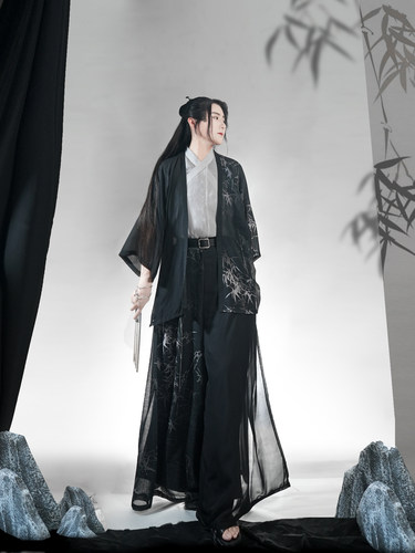 风雅司制2022棉麻透气汉服帅气