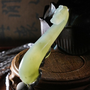 风雅司制真玉带勾腰绳汉服配饰通用银灰色流苏宫绦明制道袍圆领袍