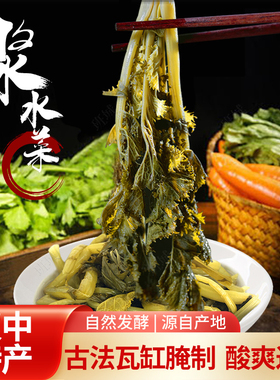 陕西汉中浆水菜 酸菜 泡菜 腌菜 农家自制浆水引子 500g