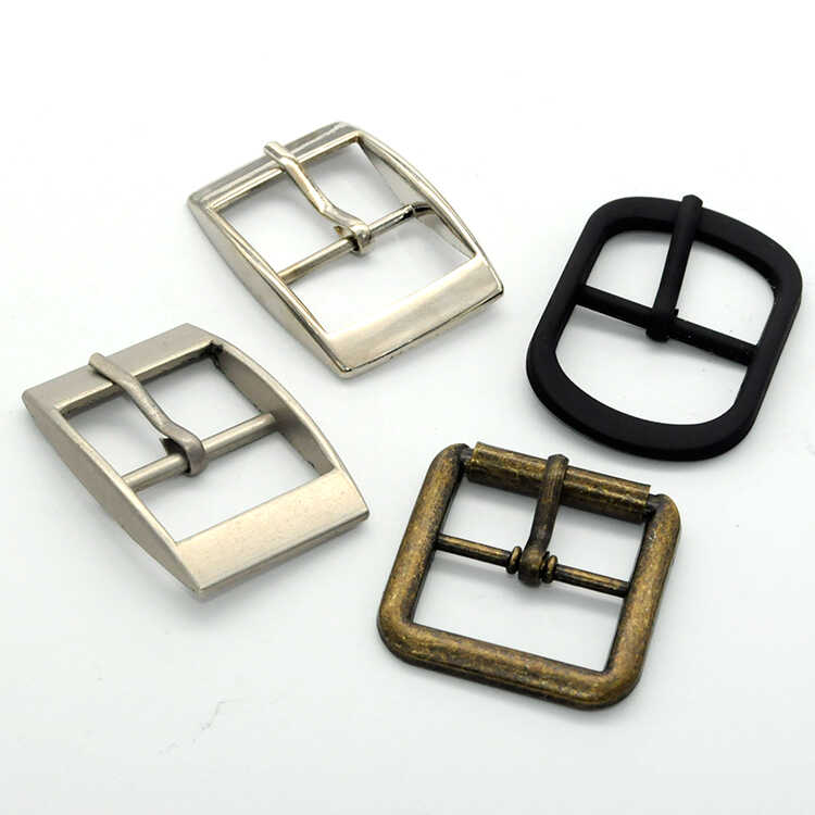 2.5cm金属 DIY材料 箱包配件针扣日字扣针扣黑色古铜色