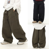 中小童百搭慵懒直筒裤 男童长裤 潮 日系男宝帅气工装 裤 2026春季 新品