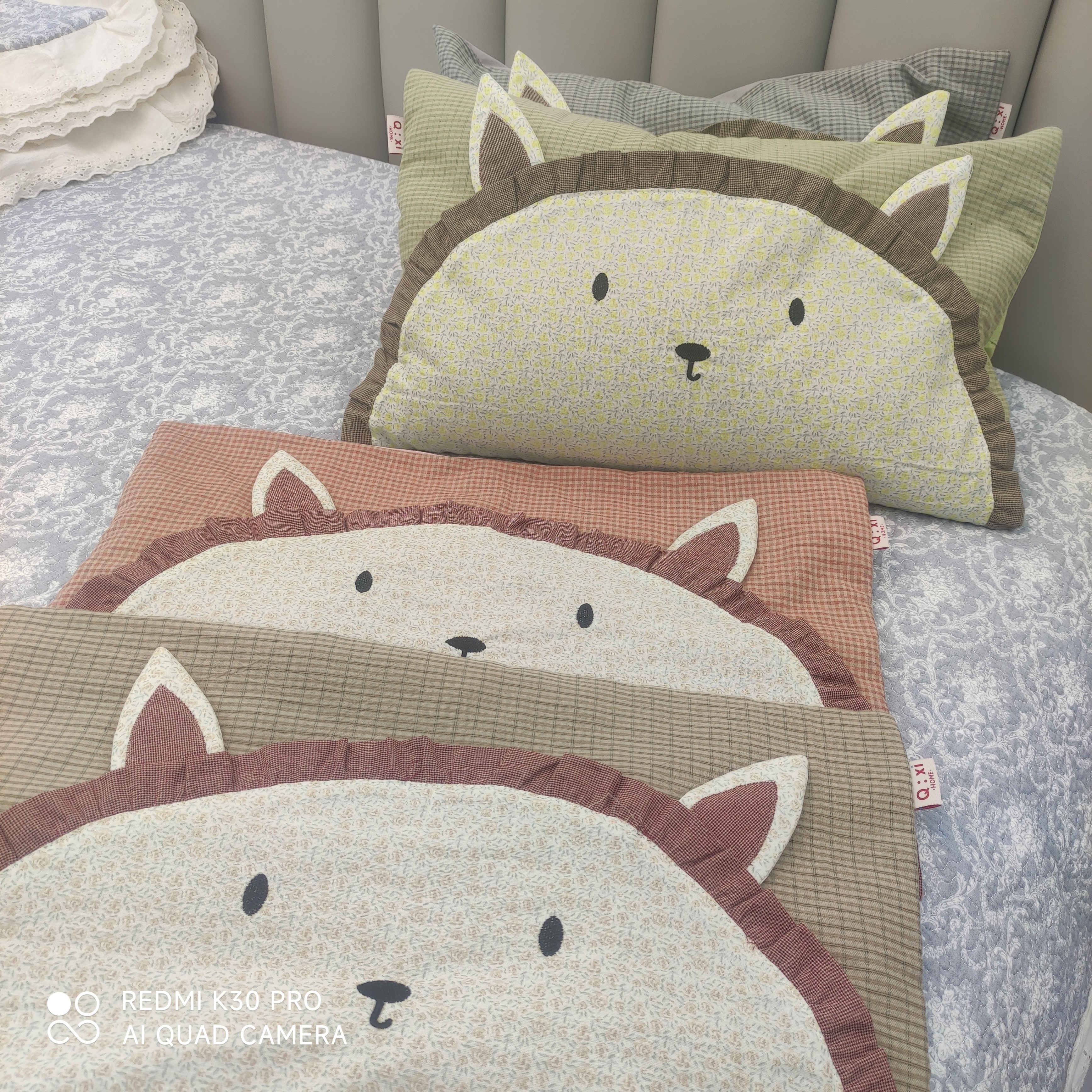 2025新款纯棉枕套格子枕套全棉加棉枕套学生枕头套乳胶枕,床上用品,枕套,淘宝优惠券,粉丝福利购,淘宝优惠卷