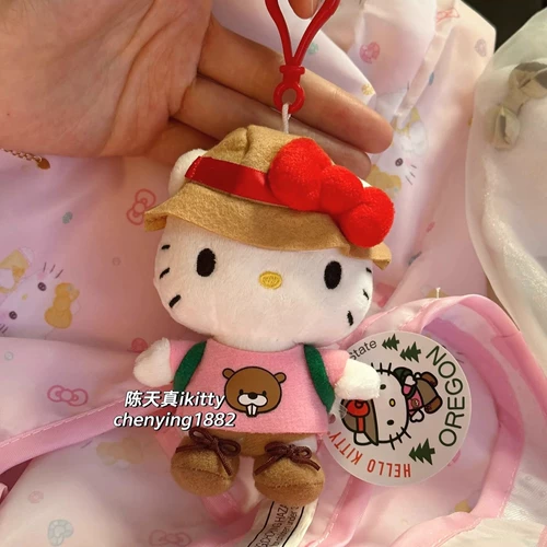 Hello Kitty, милая подвеска, кукла, плюшевый аксессуар на рюкзак, подарок на день рождения