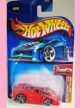 风火轮HOTWHEELS 法拉利恩佐TOONED ENZO FERRARI卡通版 1:64车模