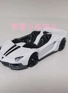 风火轮HOTWHEELS兰博基尼LAMBORGHINI AVENTADOR J超跑64车模散车