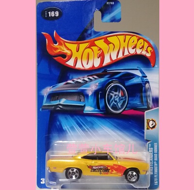 风火轮HOTWHEELS '70普利茅斯PLYMOUTH ROAD RUNNER 肌肉1:64车模