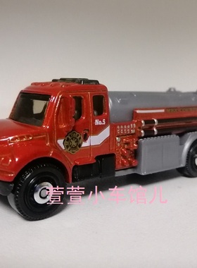 火柴盒MATCHBOX FREIGHTLINER BUSINESS CLASS救火车1:64车模散车