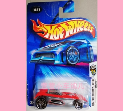 风火轮HOTWHEELS TORPEDOES系列 原创 SHREDDED 古董赛车1:64车模