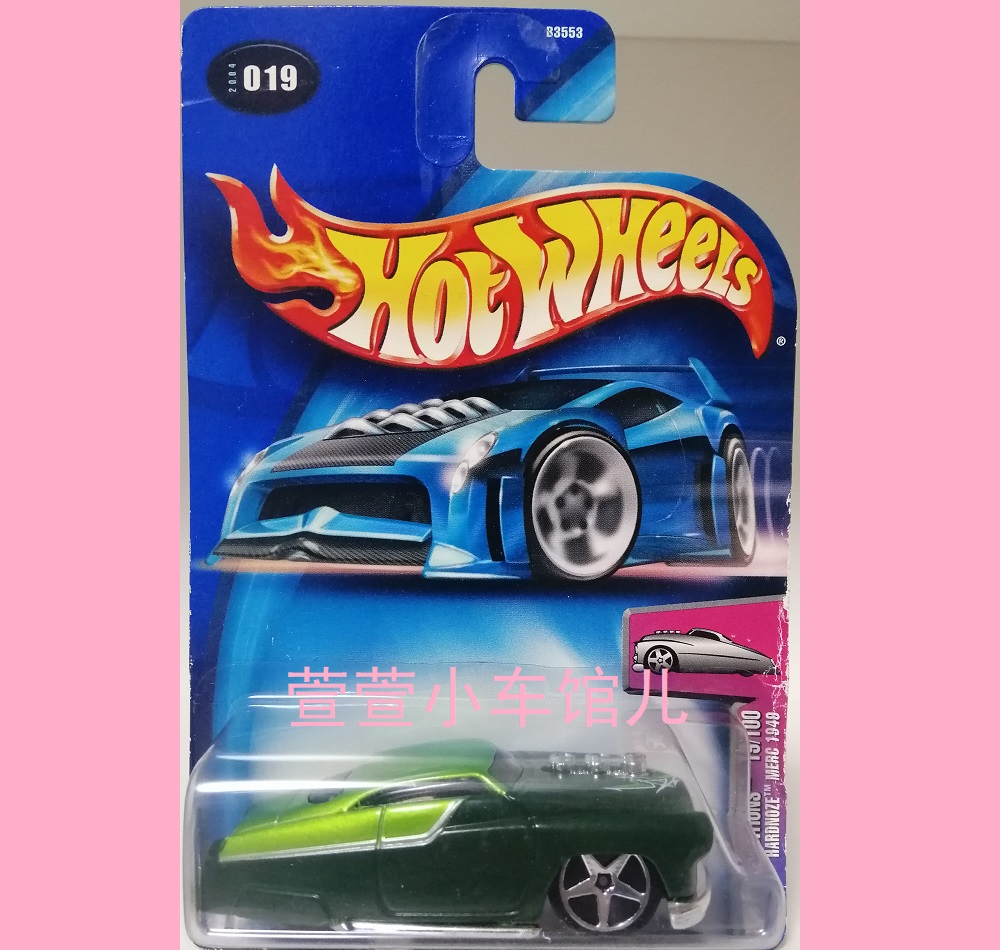 风火轮HOTWHEELS'49水星MERC HARDNOZE卡通系列2004年首版164车模