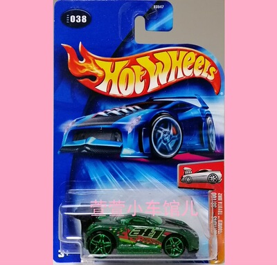 风火轮HOTWHEELS TOONED系列 丰田TOYOTA MR2 2004年首版1:64车模