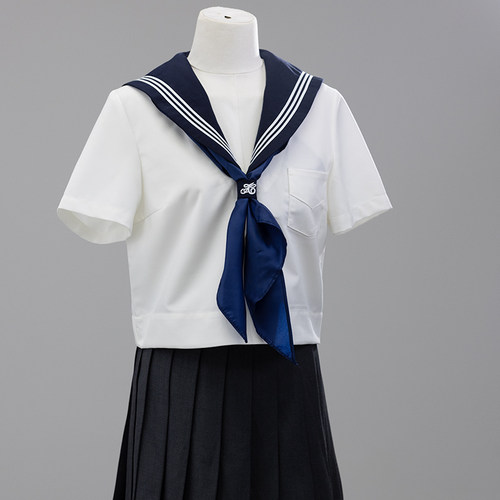 日系校供感JK水手服侧开关西襟