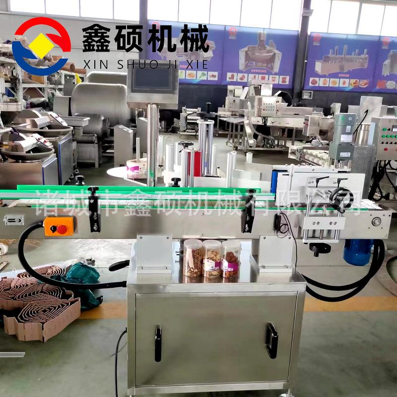 全自动圆瓶贴标机药瓶玻璃异形瓶不干胶贴标机矿泉水自动贴标签机