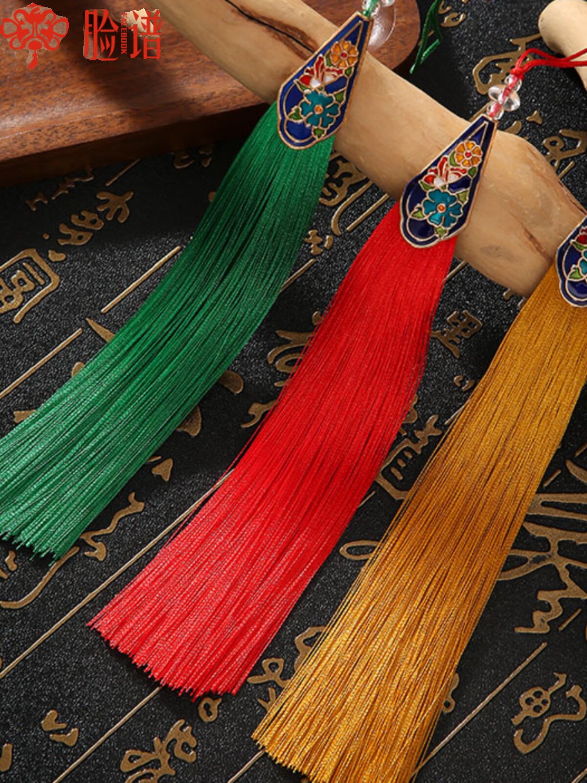 16CM 에나멜 술 술 고대 스타일 HANFU 매달려 술 자동차 교수형 DIY 쥬얼리 펜던트 칼 술 긴 술