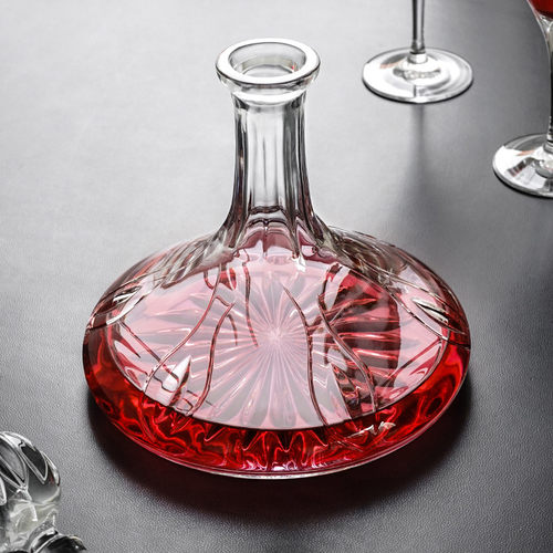 进口捷克bohemia带塞高端醒酒器