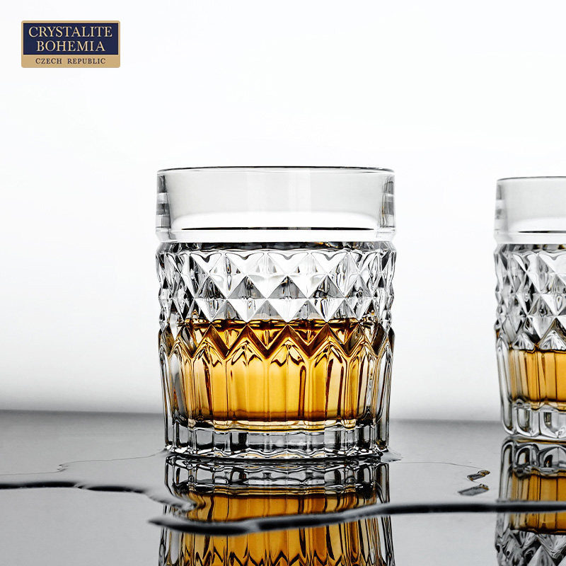 BOHEMIA捷克进口 威士忌水晶玻璃杯欧式烈酒洋酒杯复古家用高档
