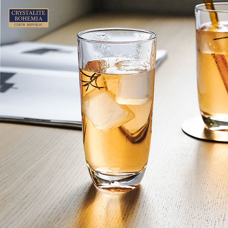 捷克高檔水晶玻璃杯加厚透明啤酒