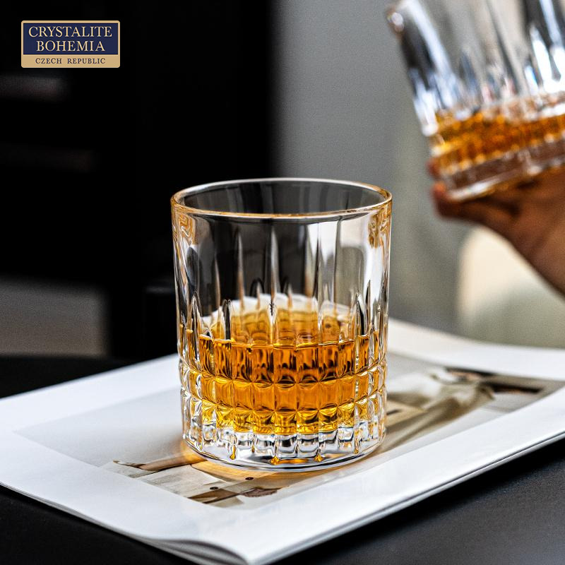 捷克原装进口威士忌杯时尚洋酒杯