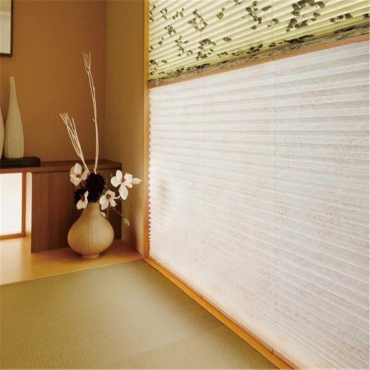 日本立川百叶窗帘北欧客厅遮光半遮光隔热卧室遮阳家用内开百叶帘