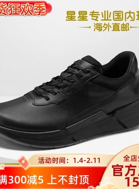 ECCO爱步25年男新款跑鞋时尚休闲鞋 健步BIOM2.2 830764国内现货