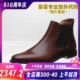 rubber 皮靴Blenheim soled Loake劳克男新款 boots代购 Chelsea