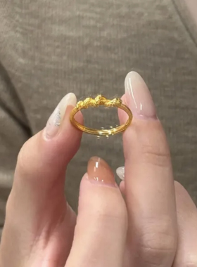 钛钢戒指 不掉色精致高级感2025年爆款灵蛇缠绕个性戒指JZ067