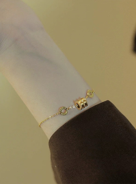 钛钢手链 不掉色韩式风时尚高级感罗马数字小蛮腰钛钢手链女SL500