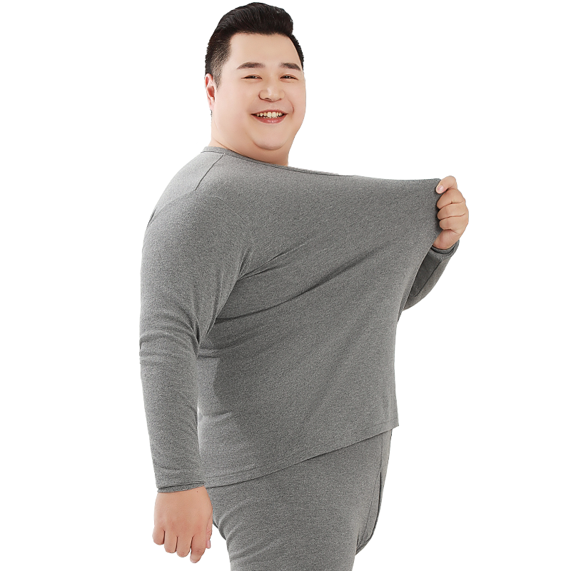 中老年人秋冬季胖子肥佬保暖内衣