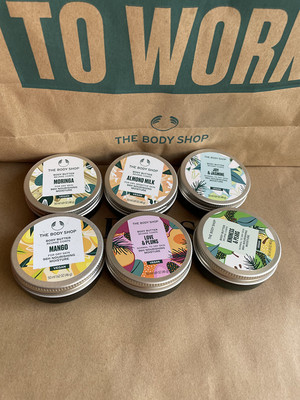 英国THE BODY SHOP圣诞身体乳茉莉辣木花保湿滋润嫩肤润肤霜50ml