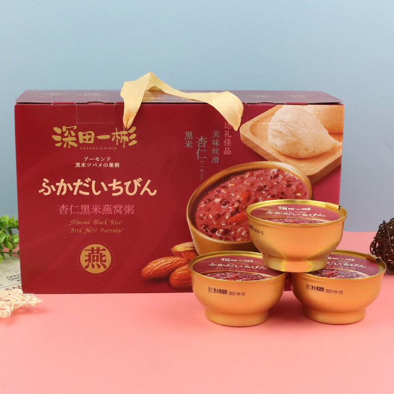 金语深田一彬1512g燕窝粥即食营养懒人早餐粥 礼盒装伴手礼6盒装高性价比高么？