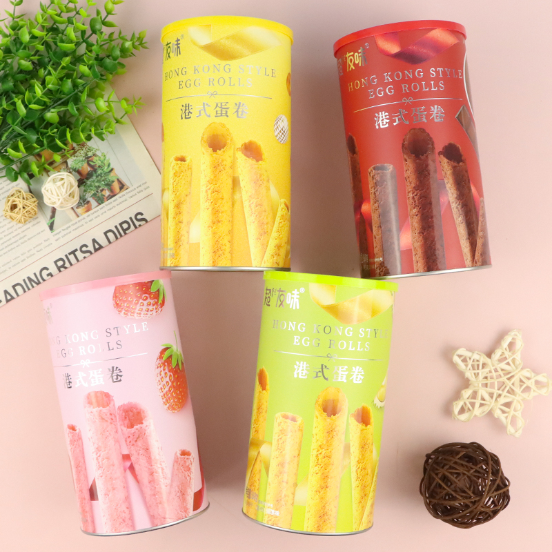 超友味168g港式蛋卷餅干零食