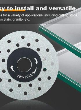 4-Inch/100mm Cutting Blade Porous Widened Diamond Slate