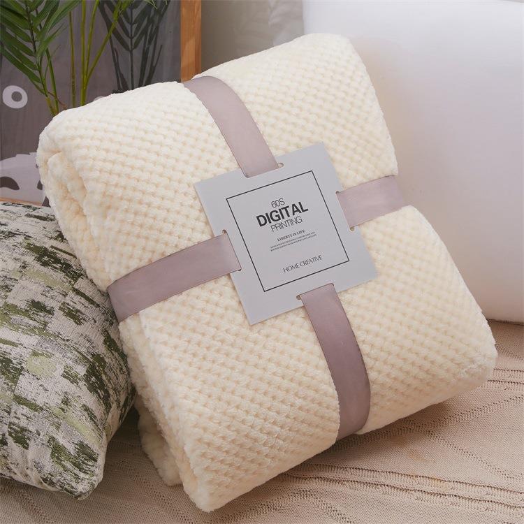 Bed warm blanket cover large thick fleece sofa blanket 毛毯