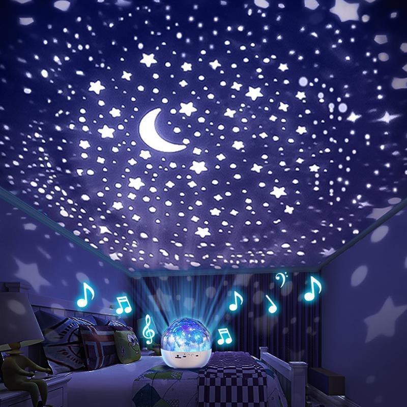 LED Star Galaxy Projector Starry Sky Night Light星空投影灯