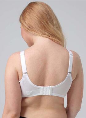 White cotton bra big size 85 90 95 100 105 110 D DD E F G cu