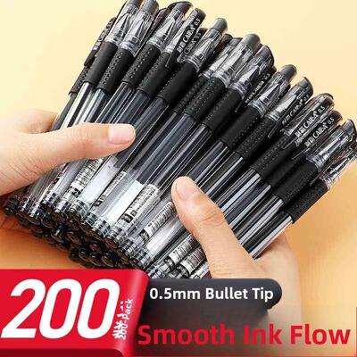 Writing pen 100 neutral pens 0.5mm black water-based pen