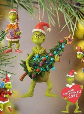 Christmas Trees Grinch Ornaments Home Decorations Hanging