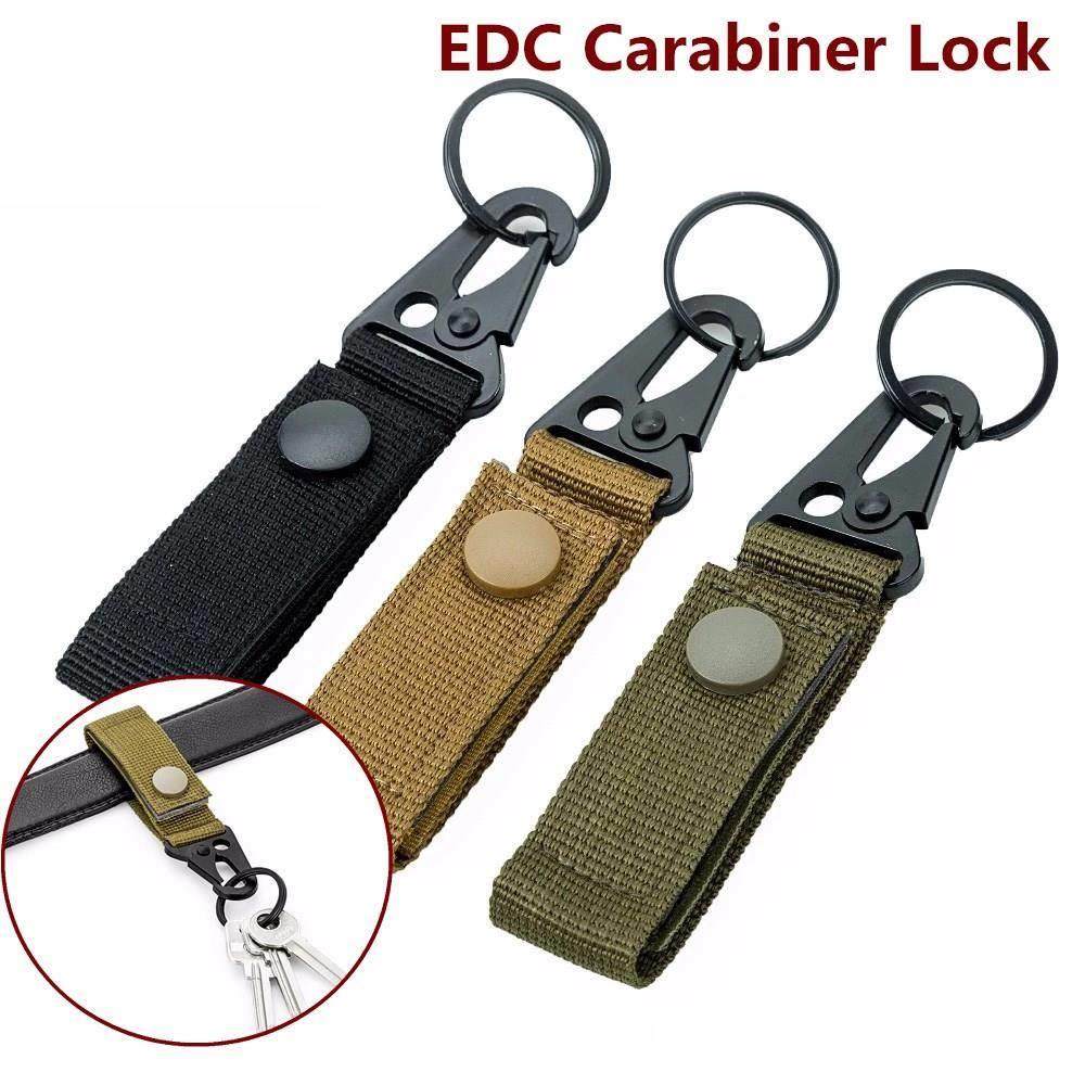 Outdoor Light-Weight Hanging Belt MOLLE Carabiner Clip Tacti