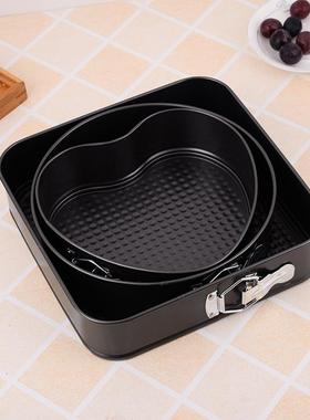 3pcs Cake Pan Metal Baking Cake Mold Round Heart 蛋糕烤盘