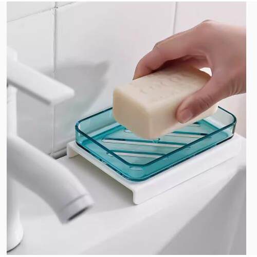 Soap dish rack shelf bathroom vanity household soap box