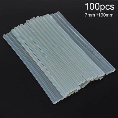 10-100pcs/lot 7mm / 11mm Transparent Hot-melt Gun Glue Stick