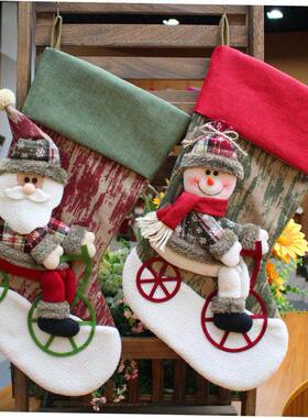 Christmas decoration tree stocking gift goodie bag 圣诞袜