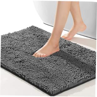Plush Bathroom Rug Bath Mat Floor Rugs for Tub Shower Carpet