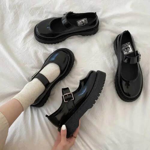 Shoes mary janes Women 6cm heels platform Lolita Mary Jane