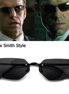 The Matrix Agent Smith Sunglasses 黑客帝国史密斯同款太阳眼镜